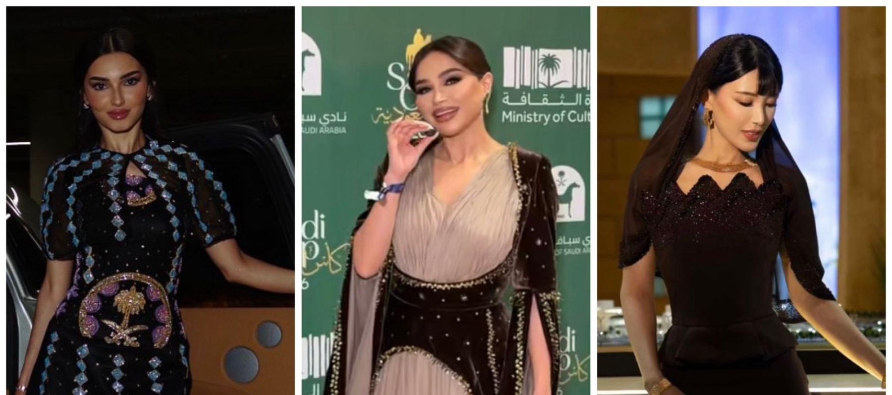 إطلالات المؤثرات السعوديات والعربيات بكأس السعودية 2026