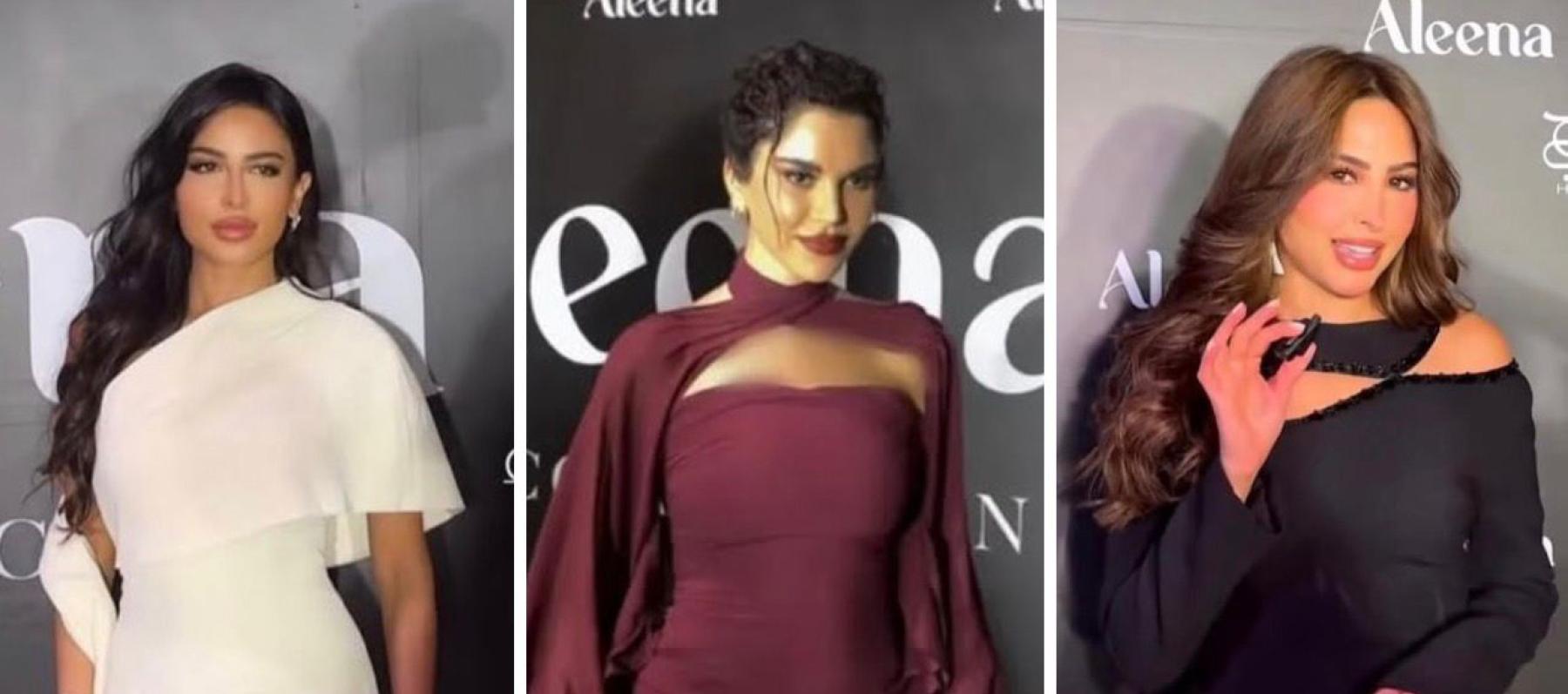 نجود الرميحي ولمى العقيل وفوز الفهد بلوكات ملفتة في الرياض 