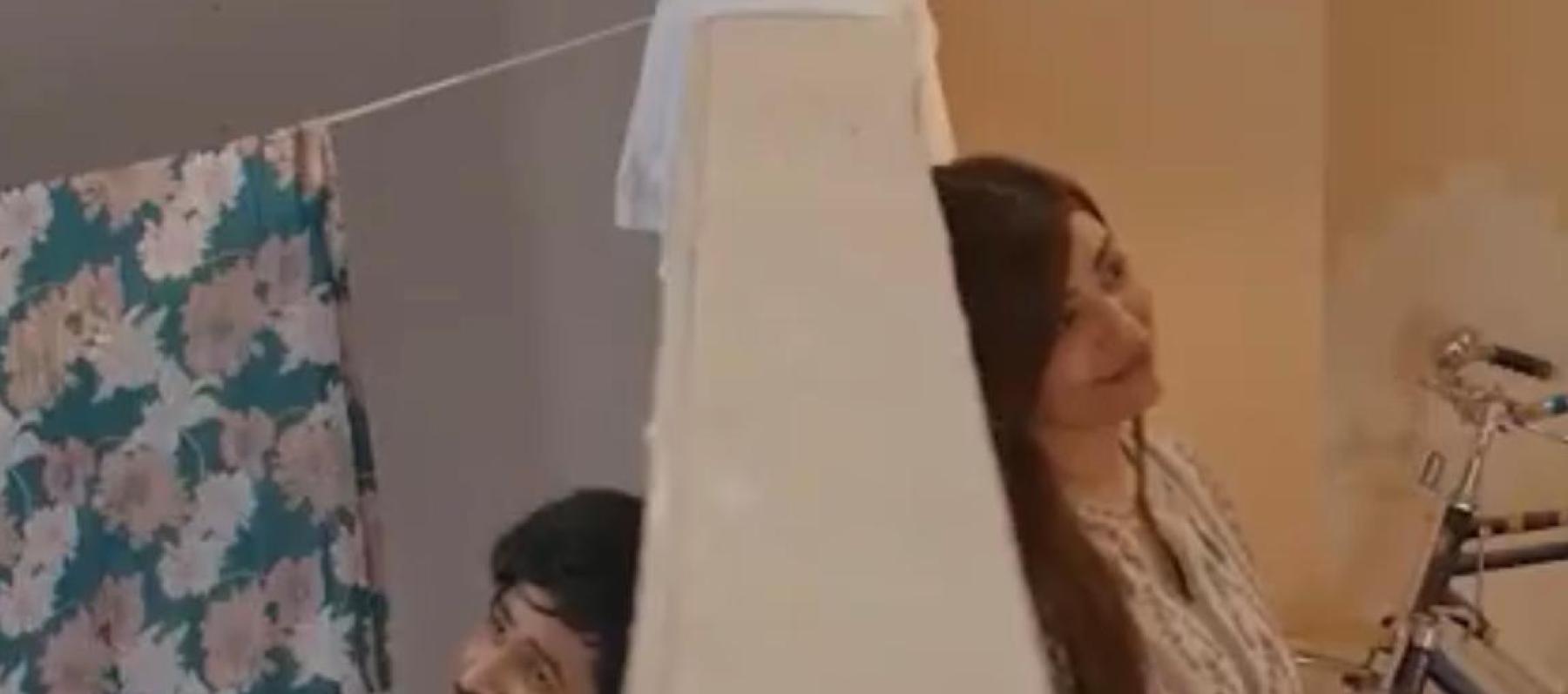 سعد وعواطف من مسلسل شارع الأعشى