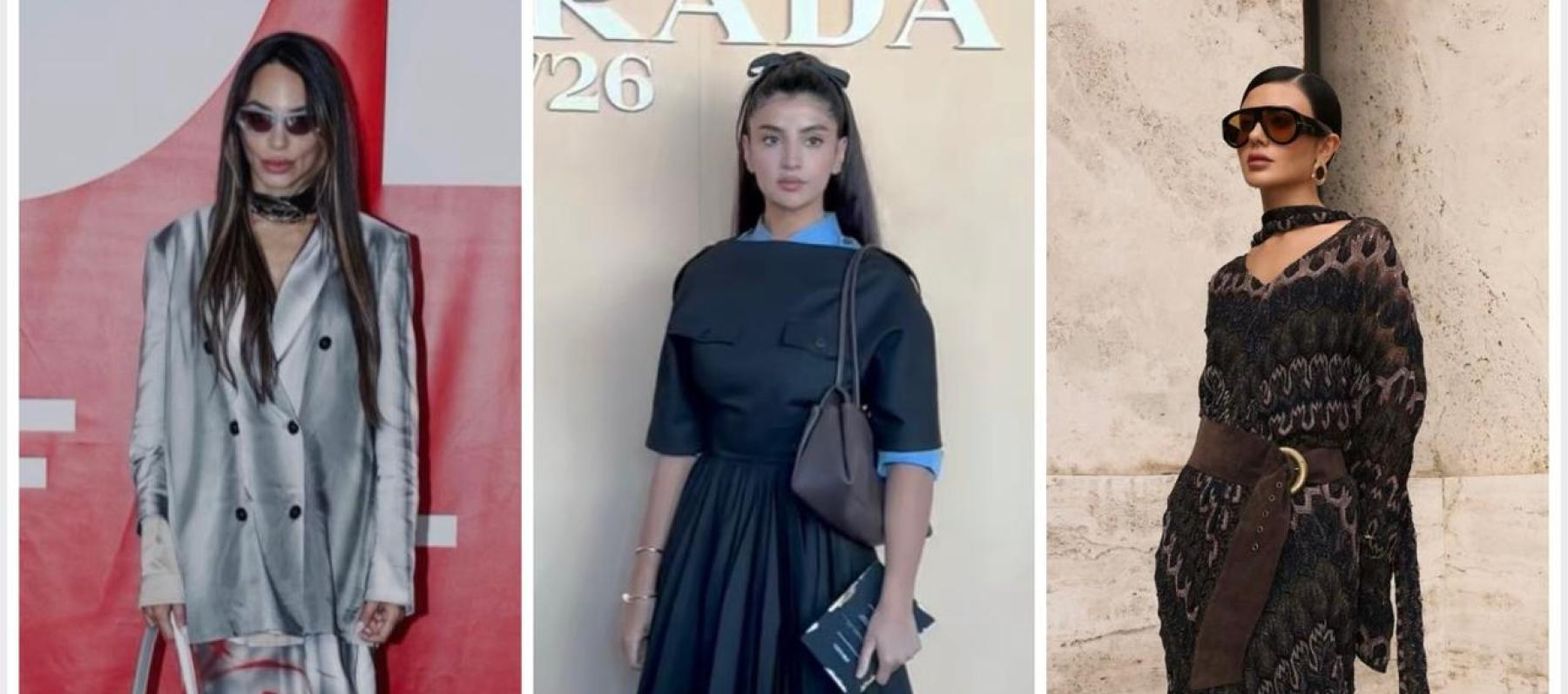 المشاهير في أسبوع الموضة في ميلانو.. وهذه تفاصيل العروض