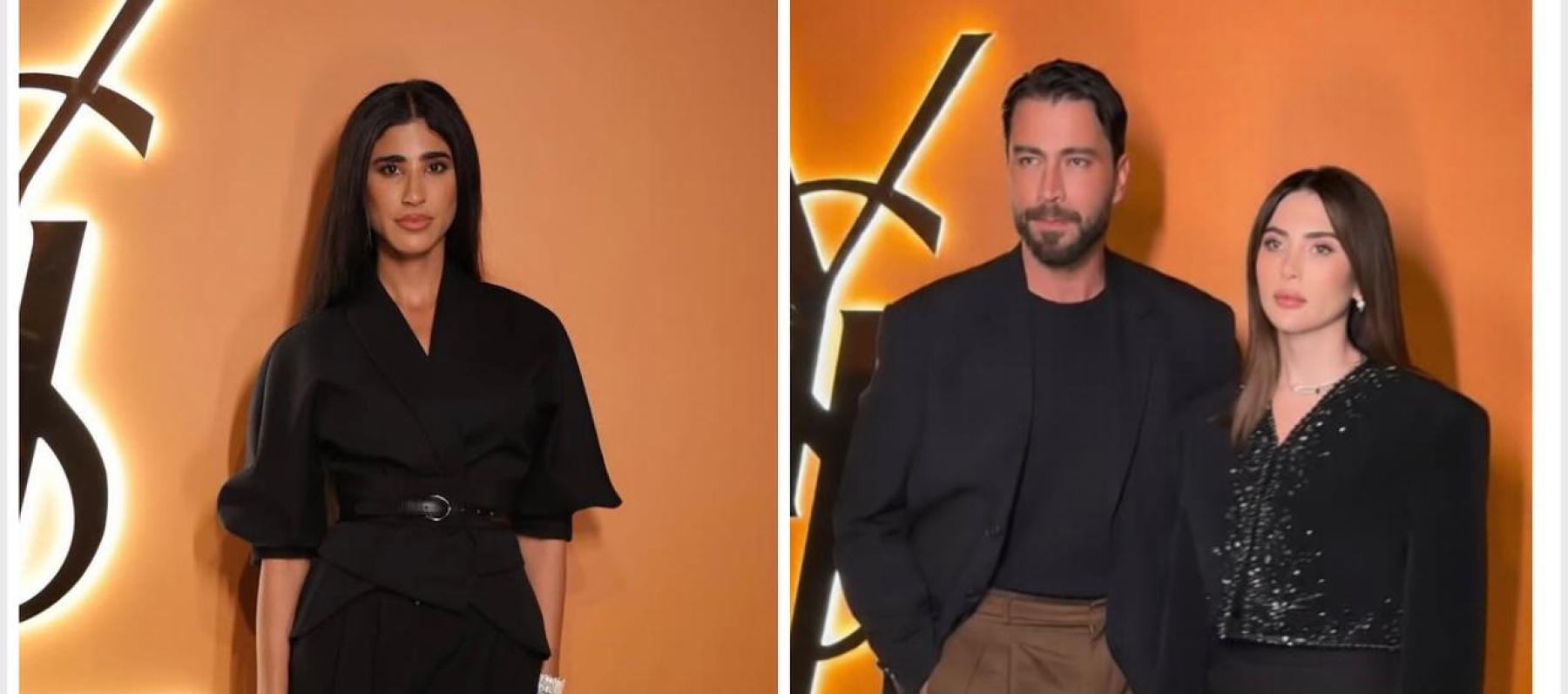 سحور إيف سان لوران الرمضاني يجمع المشاهير بلوكات لافتة 