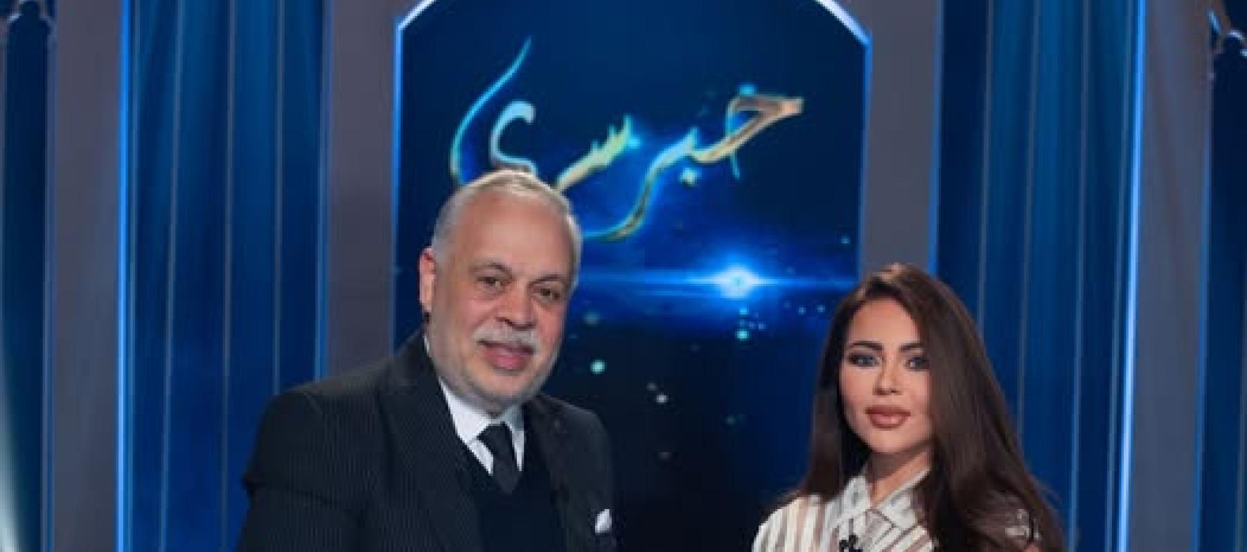 أشرف زكي مع أسما ابراهيم في حبر سري - صورة من فيسبوك