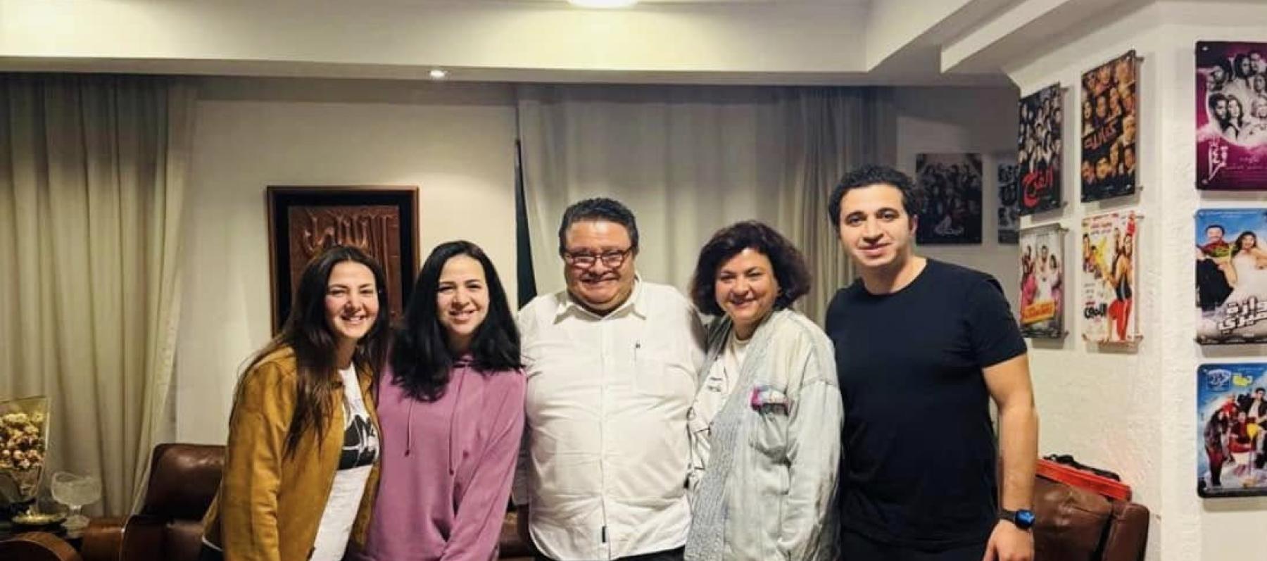 كواليس مسرحية دنيا وإيمي سمير غانم