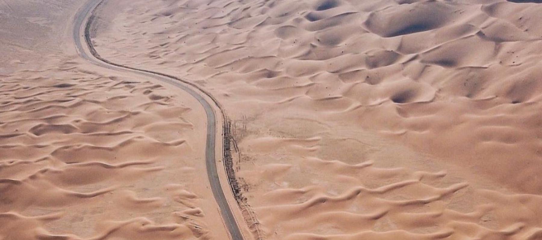 صحراء ليوا - صورة من إنستاغرام