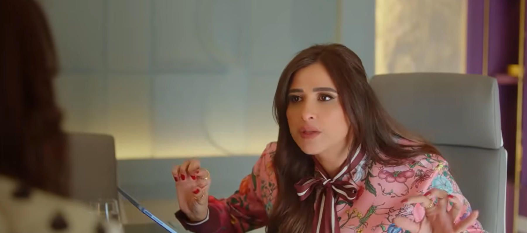 مشهد من مسلسل وننسى اللي كان