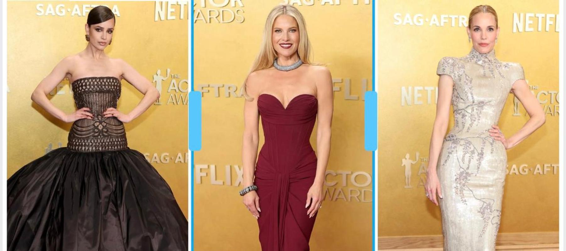 إطلالات لافتة بتوقيع مصممين عرب في حفل Annual Actor Awards - الصور من انستغرام المصممين