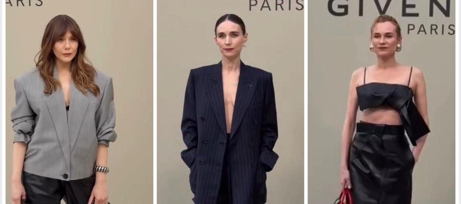 إطلالات النجمات في عرض جيفنشي لخريف 2026 في باريس