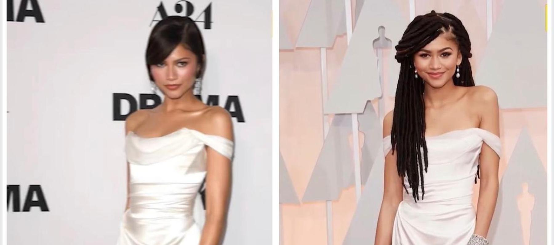 زندايا تعيد إحياء فستان الأوسكار من عام 2015 باطلالة جديدة