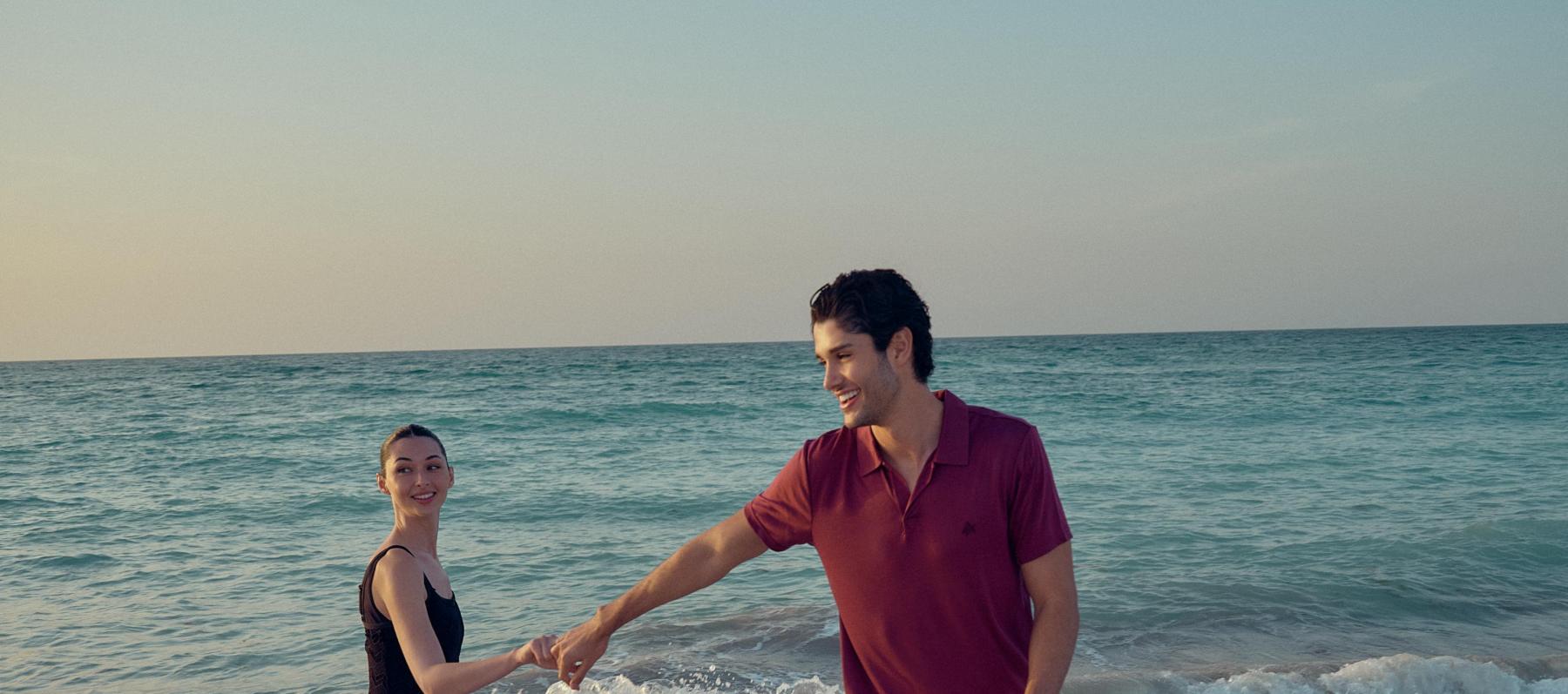 لؤي علامة ومريم بو قديدة في حملة  Vilebrequin Cruise 2026