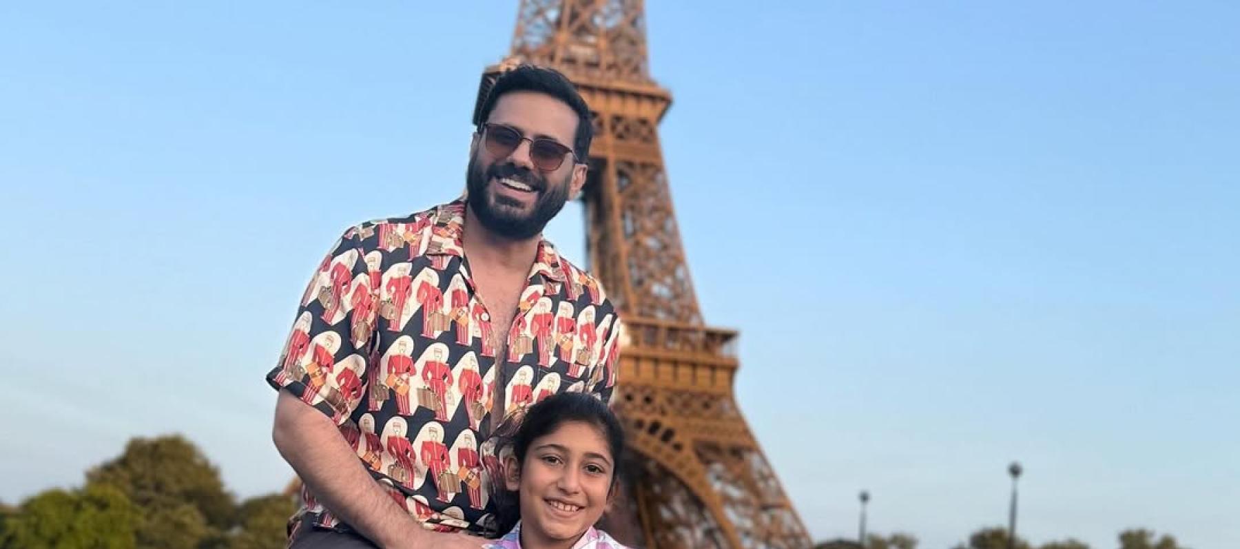 عبدالله بوشهري وابنته