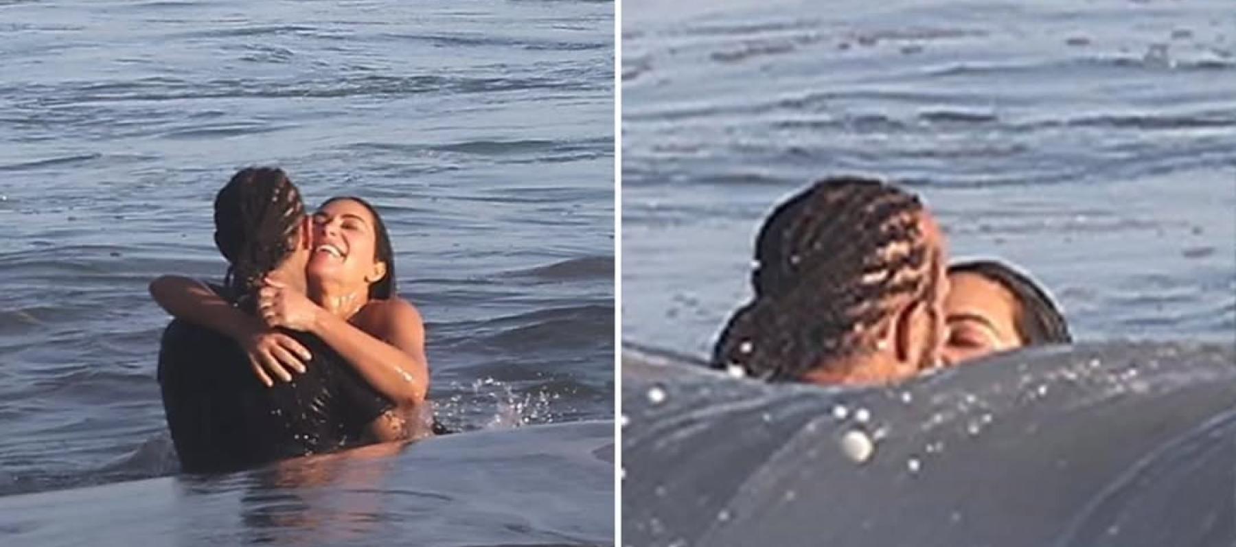 كيم كارداشيان و لويس هاميلتون