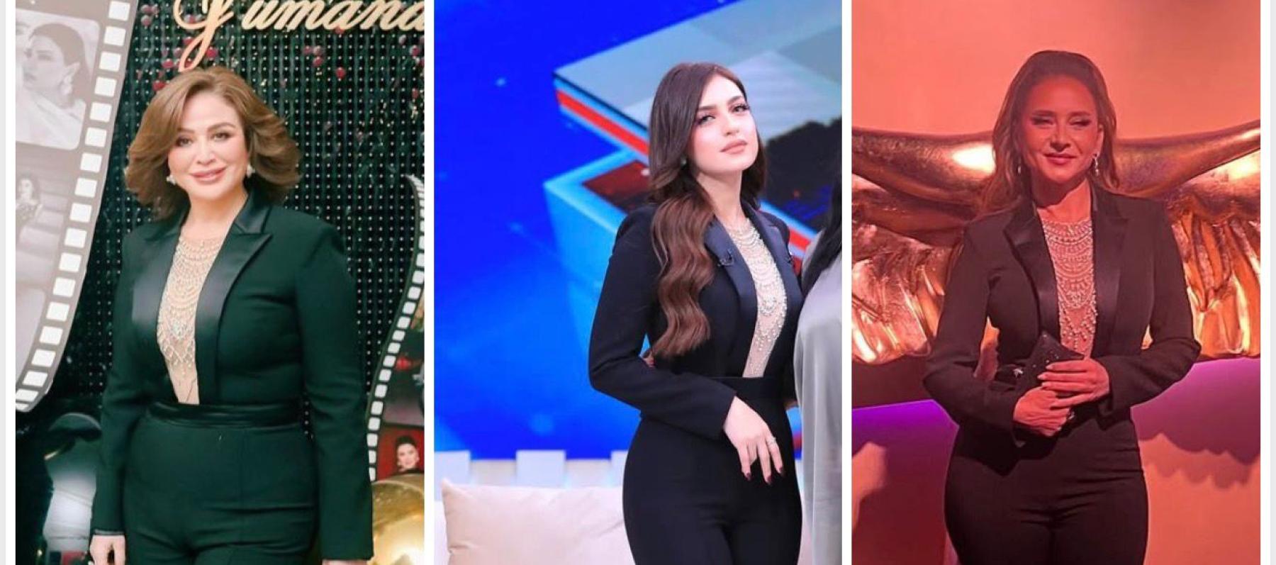 النجمات المصريات بالجمبسوت نفسه من اليزابيتا فرانكي 