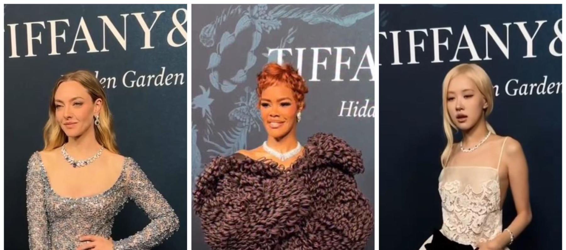 إطلالات روزي وتيانا تايلور وغيرهن في أمسية تيفاني أند كو.