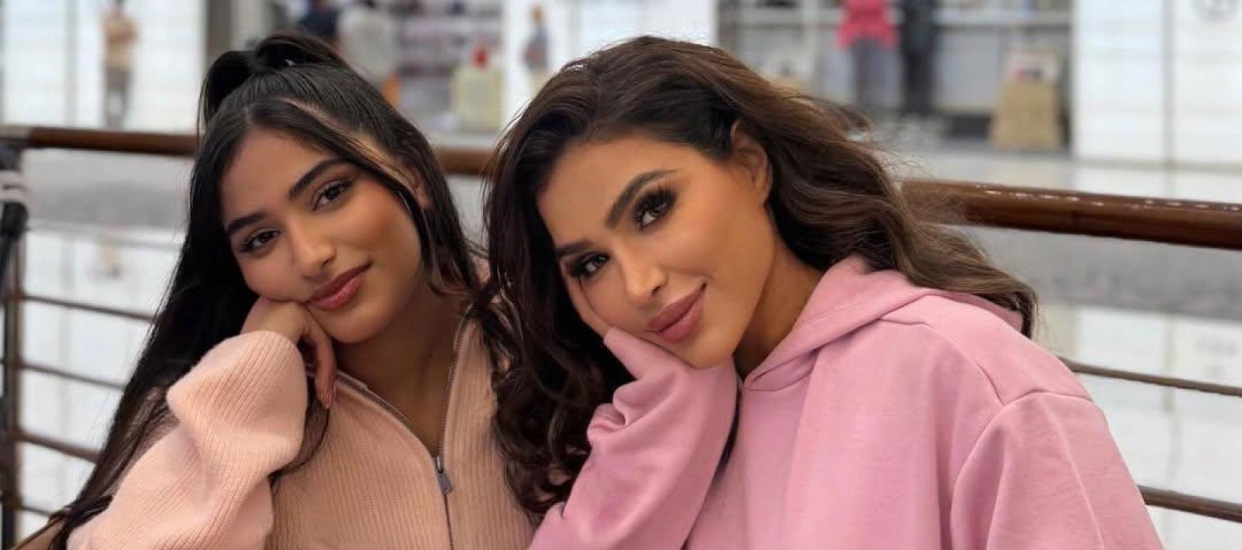 نهى نبيل وابنتها دانة - صورة معدلة