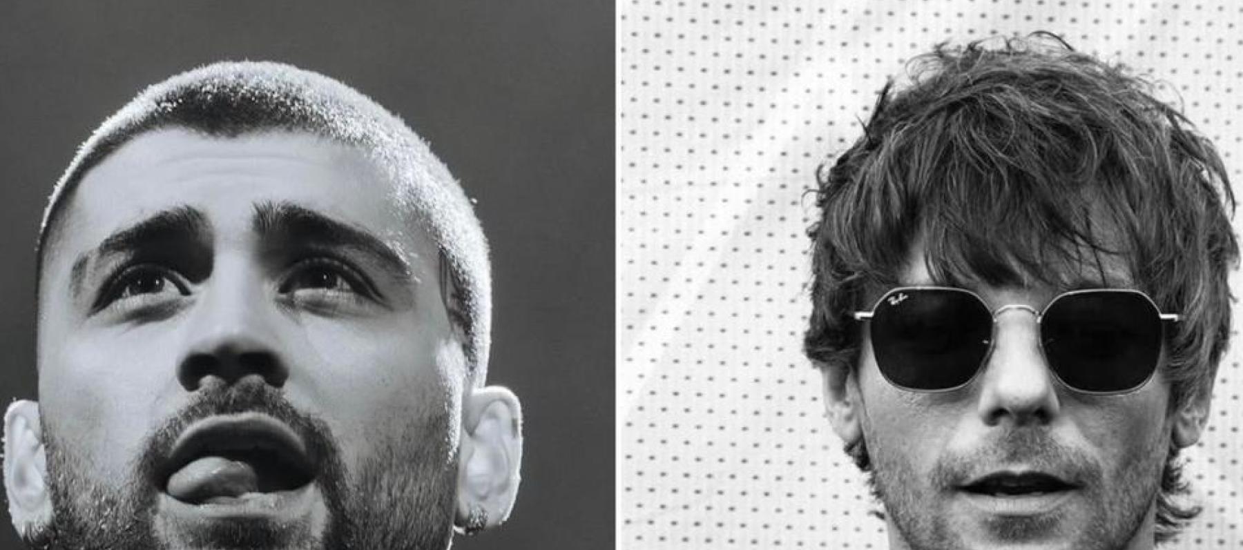 لويس توملينسون وزين مالك