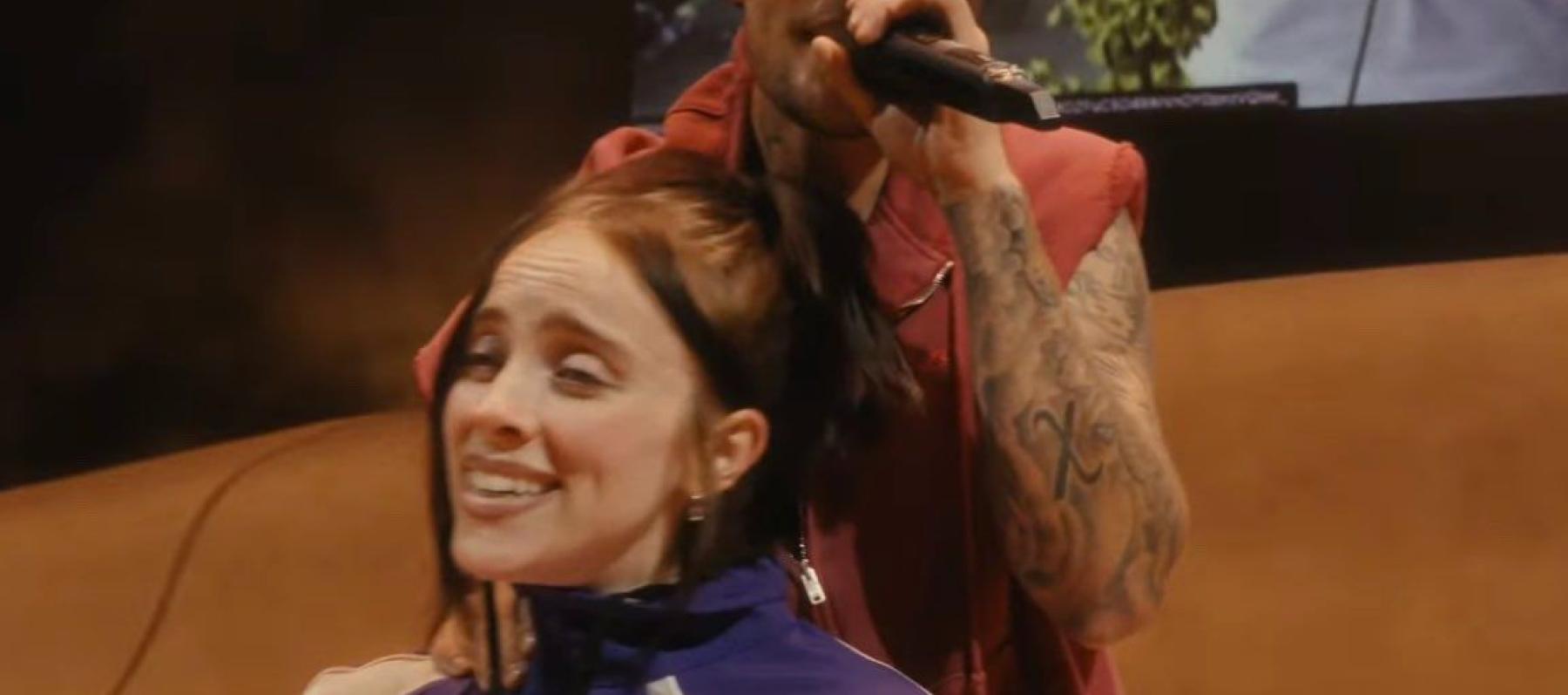 بيلي أيليش وجاستن بيبر