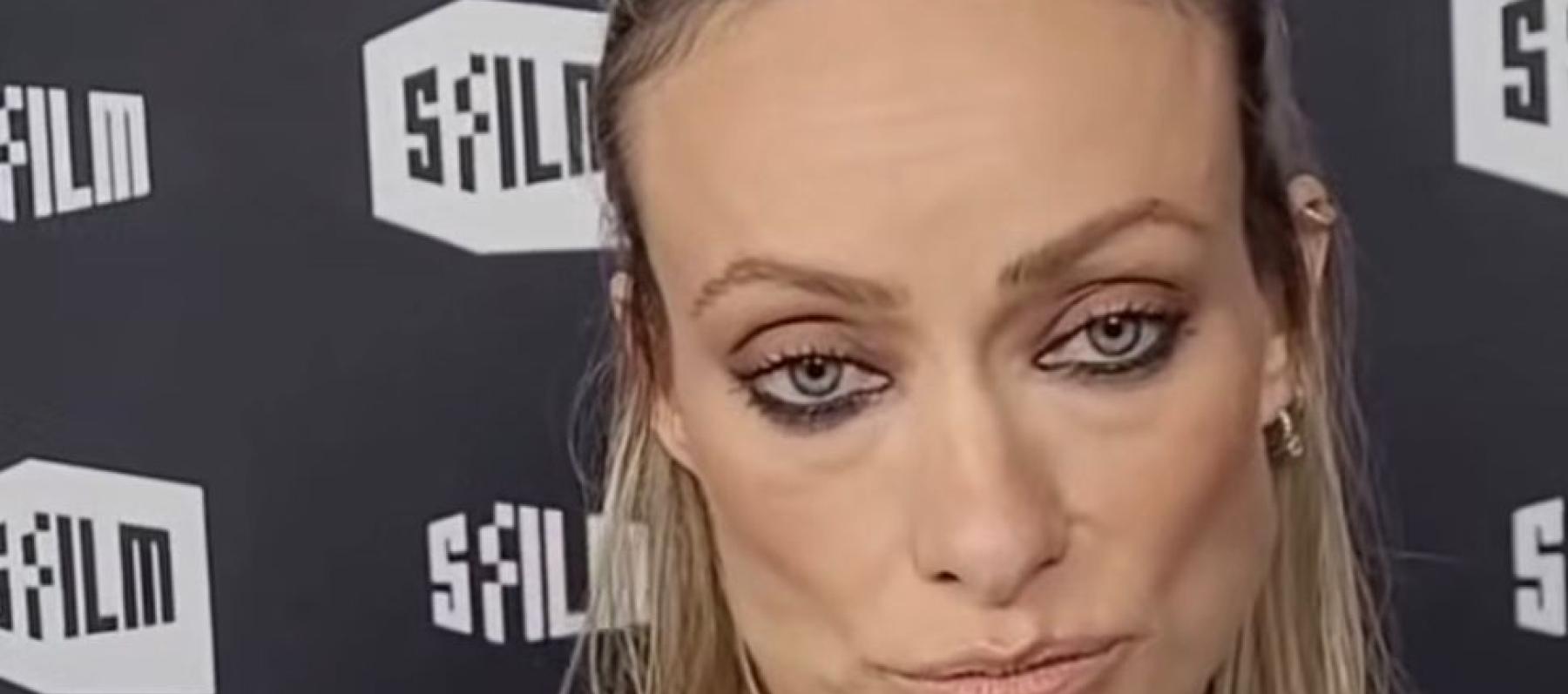 أوليفيا وايلد كما ظهرت في إحدى المقابلات