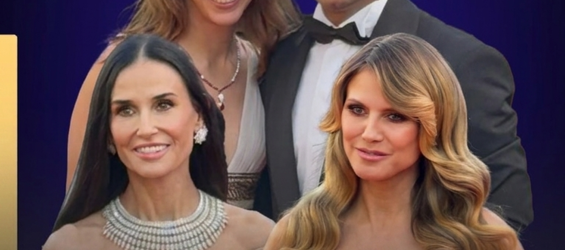ديمي مور - آسر ياسين وزوجته - هايدي كلوم - Cannes 2026
