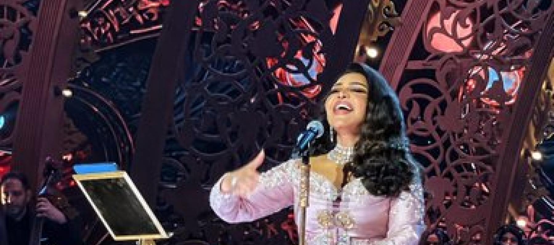أحلام من حفلها في دار الأوبرا المصرية - صورة من اكس