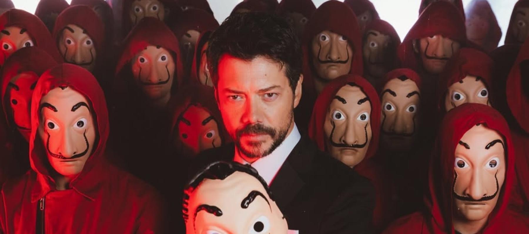 صورة من حساب Álvaro Morte على انستقرام