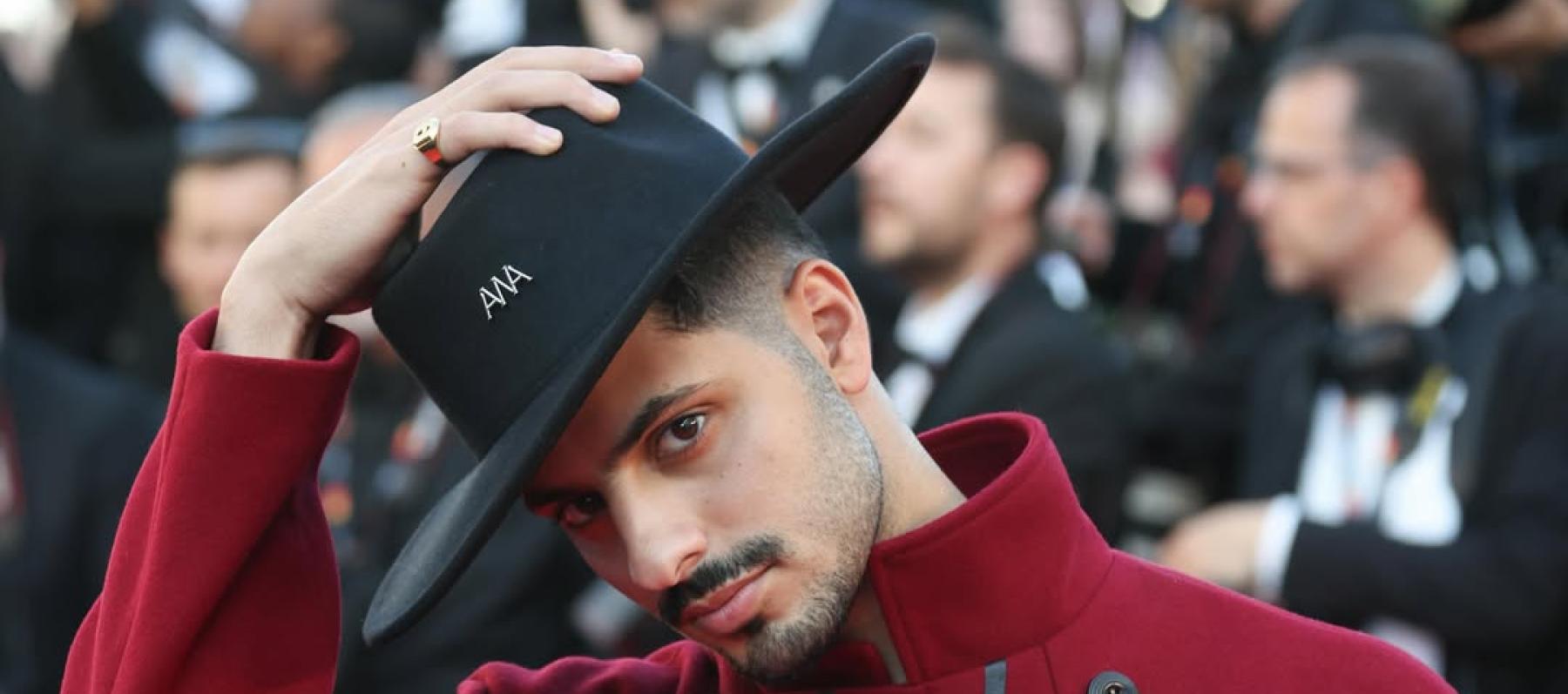 إطلالة جمال سلطان الصالح في كان بتوقيع سعودي
