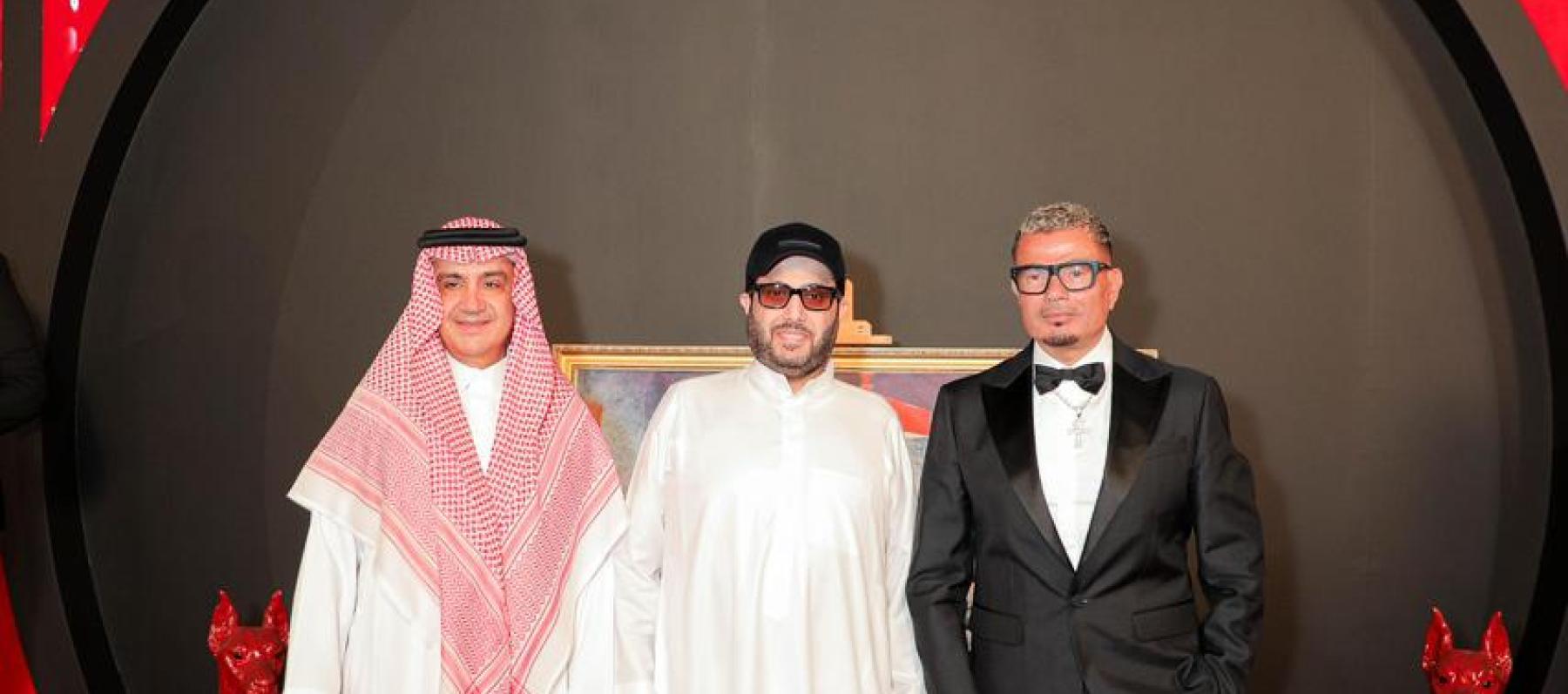 معالي المستشار تركي آل الشيخ - عمرو دياب - الشيخ وليد الإبراهيم