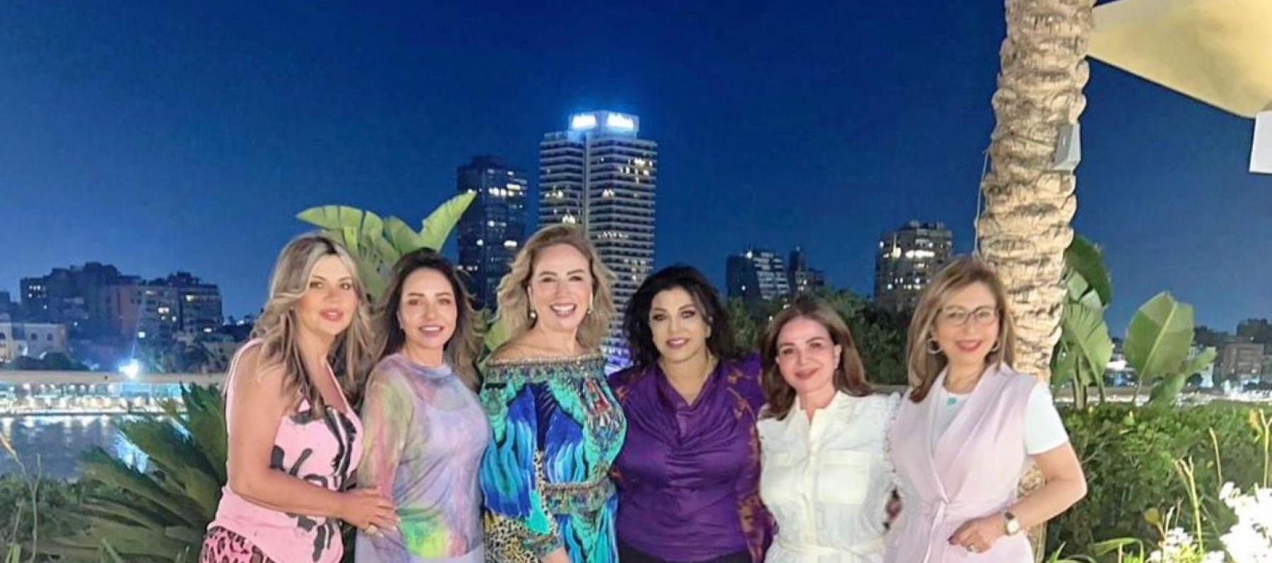 هالة صدقي تحتفل بعيد ميلادها 