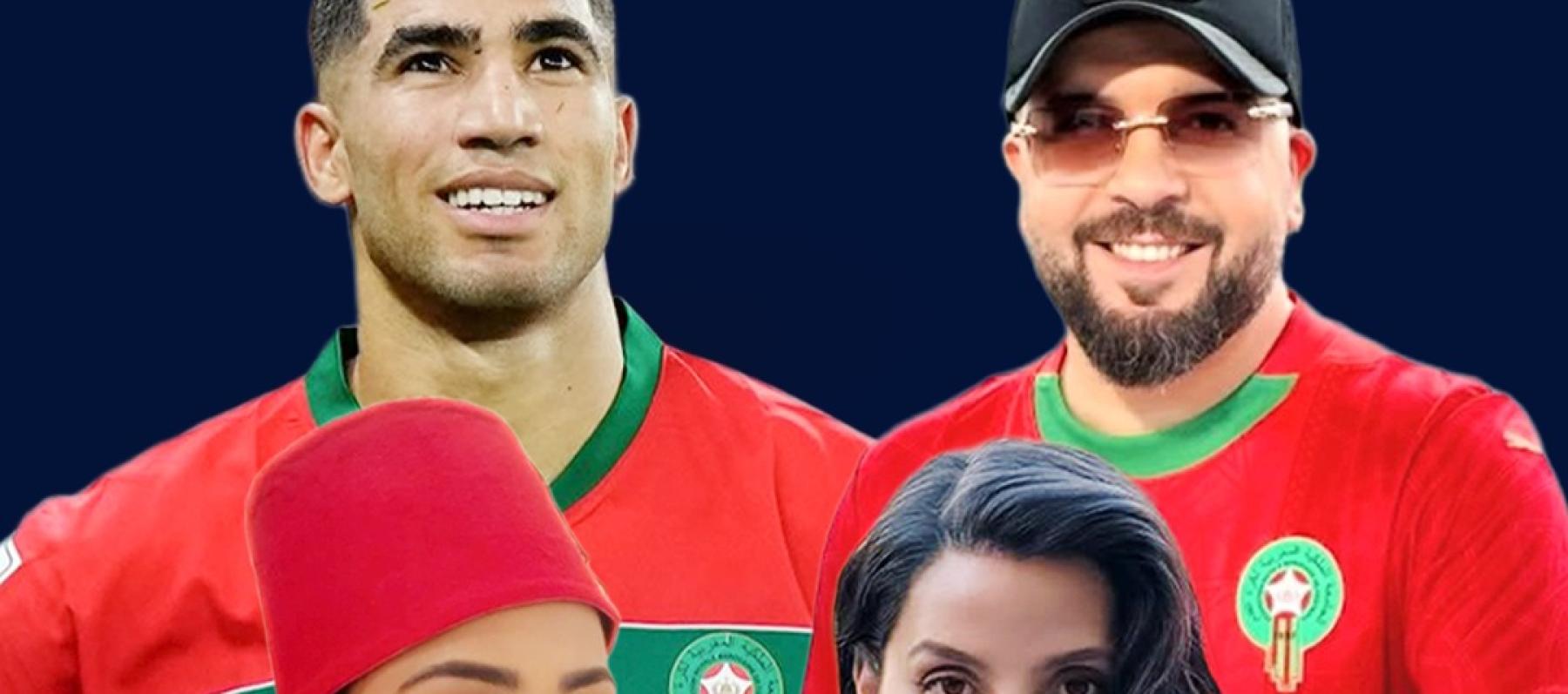 تفاعل نجوم المغرب و العرب مع فوز المنتخب المغربي على هايتي - صورة معدلة 