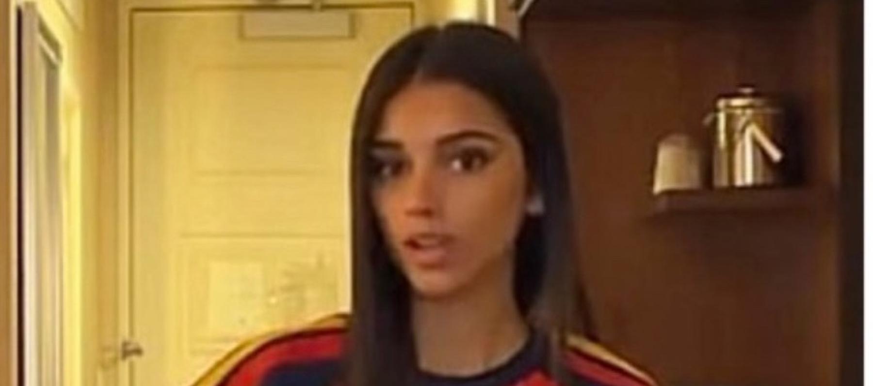 إيناس غارسيا بإطلالة رياضية عصرية في نهائي كأس العالم 2026
