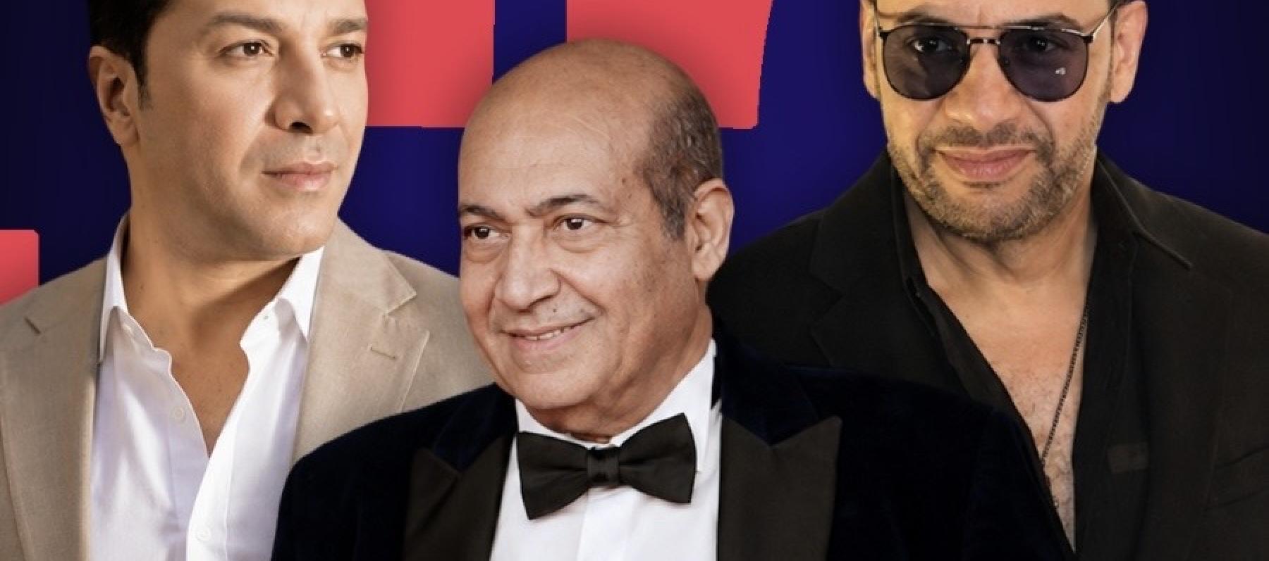 مصطفى قمر ومصطفى كامل معاً ضد طارق الشناوي