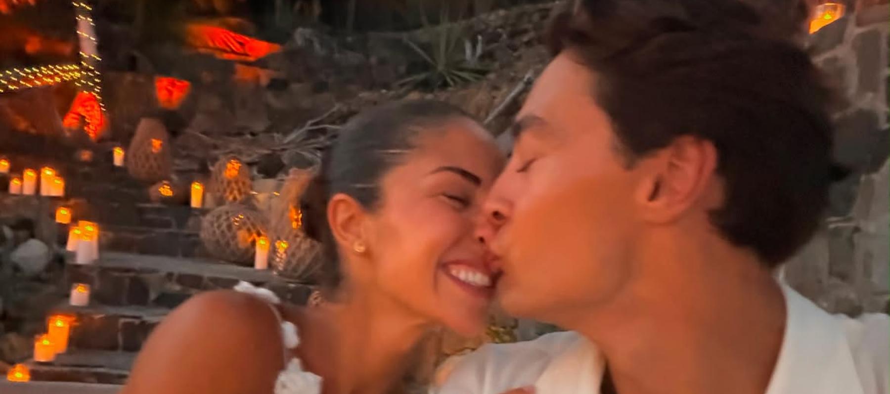 جورج راسل George Russell و كارمن مونتيرو موندت Carmen Montero Mundt