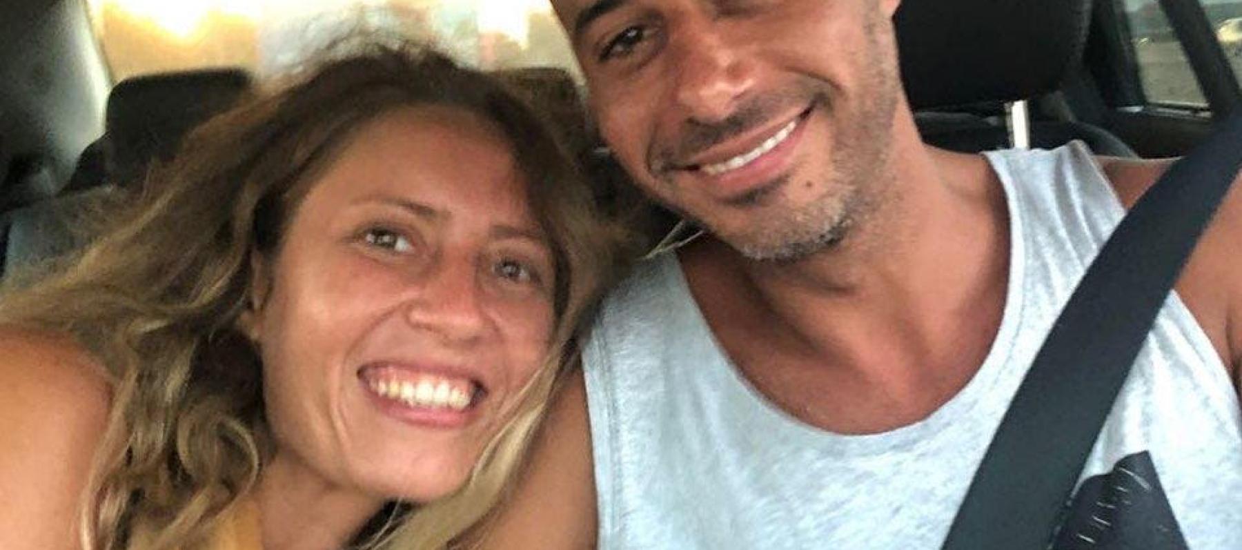 أحمد السعدني وزوجته الراحلة 