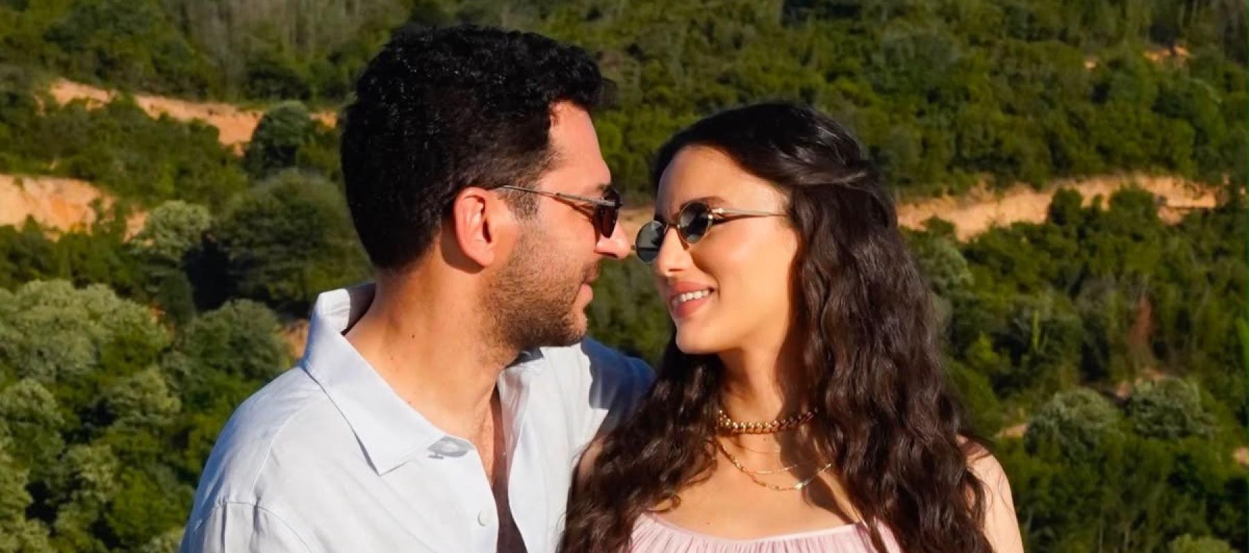 مراد يلدريم وإيمان الباني