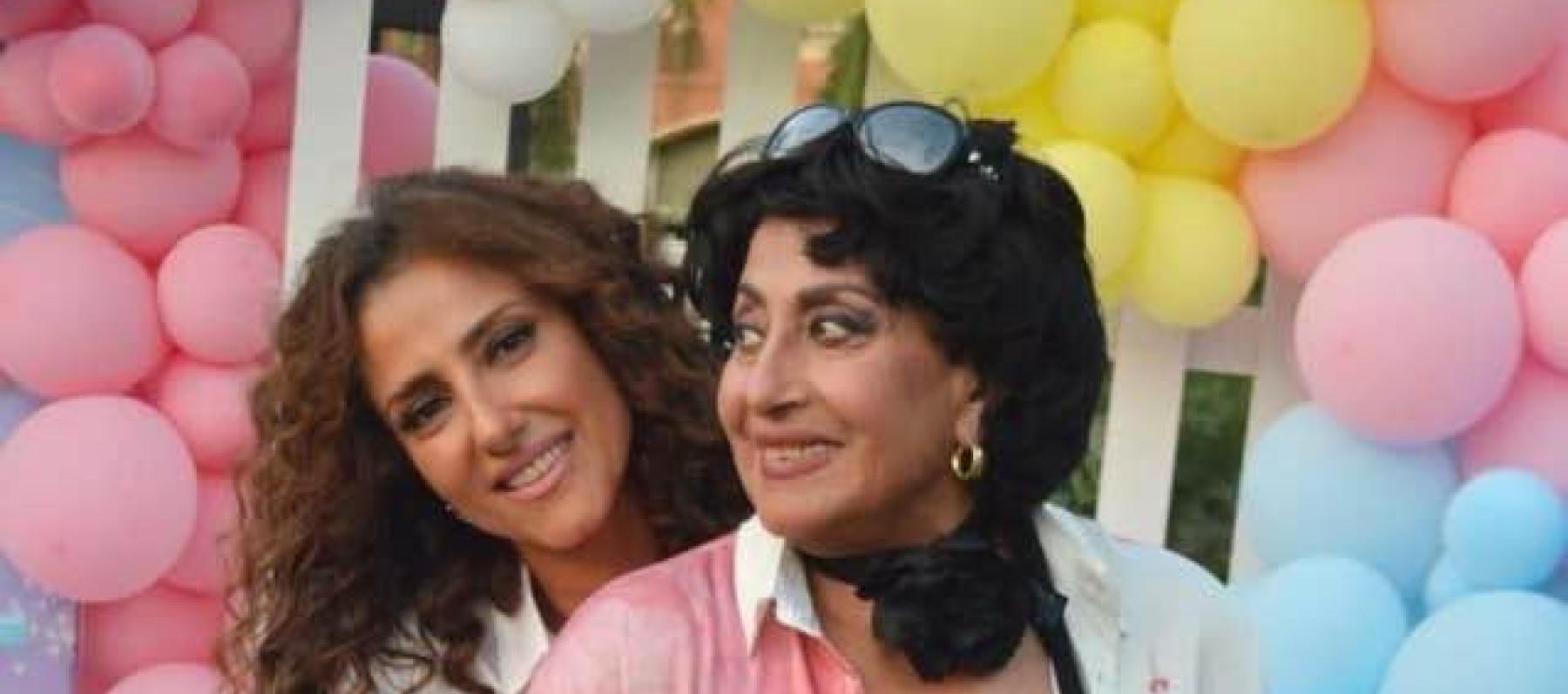 سهير المرشدي مع ابنتها حنان مطاوع - صورة من فيسبوك