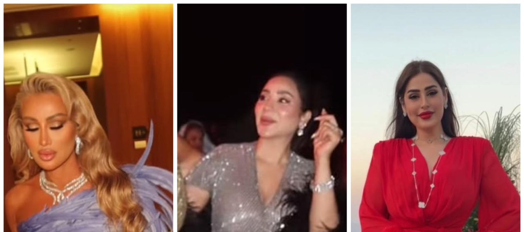 الريش حاضر في إطلالات مايا دياب ولجين عمران ورؤى الصبان 