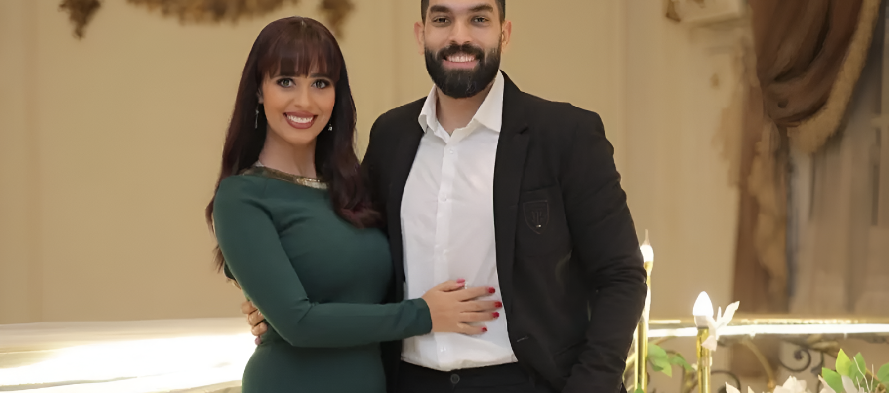 رنا سماحة وطليقها 