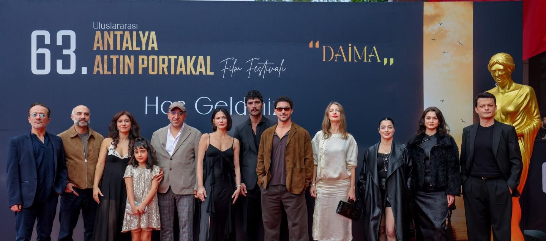 فريق عمل الفيلم التركي "عرس الجن" - Antalya Golden Orange Film Festival