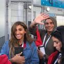 عمرو دياب ودينا الشربيني في روسيا