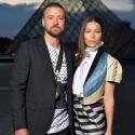 Justin Timberlake وزوجته خلال أسبوع الموضة في باريس -انستغرام @justintimberlake