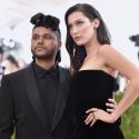 بيلا حديد وThe Weeknd - صورة من Getty Images