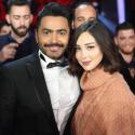تامر حسني وبسمة بوسيل