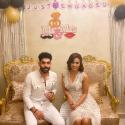 صورة من حفل خطوبة رنا سماحة والملحن سامر أبو طالب