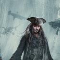جوني ديب بدور "الكابتن جاك سبارو" في Pirates of the Caribbean
