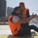 معتصم النهار ورامز حلال "رامز طار عقله"- الصورة من تويتر رامز 