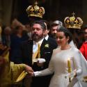 زفاف غيورغي رومانوف وريبيكا بيتاريني -صورة من AFP