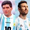 ميسي ومارادونا