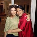 سميرة سعيد برفقة شيرين- الصورة من إنستغرام