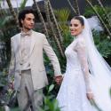 سينتيا صموئيل و آدم بكري من حفل زفافهما - صورة من انستقرام المصور PATRICK SAWAYA