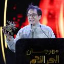 جاكي شان خلال تكريمه في مهرجان البحر الأحمر - انستقرام @redseafilm