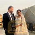 هاجر الشرنوبي من جلسة تصوير يوم زفافها